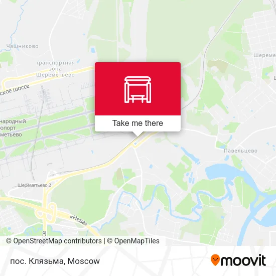 пос. Клязьма map