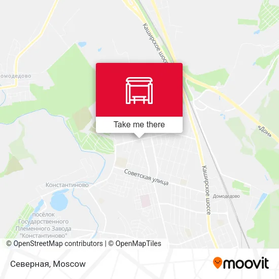 Северная map