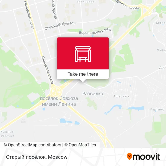 Старый посёлок map