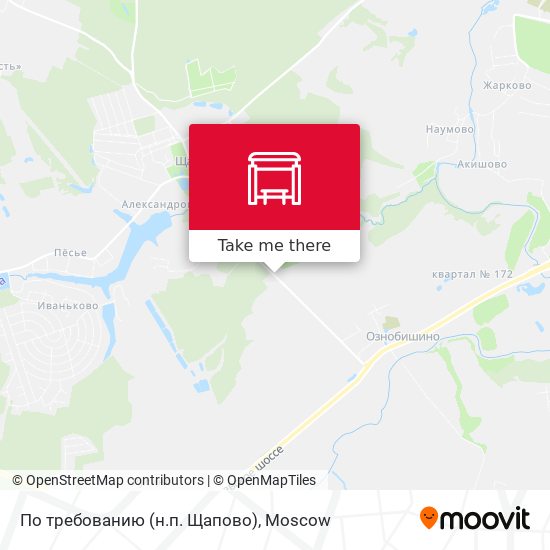 По требованию (н.п. Щапово) map