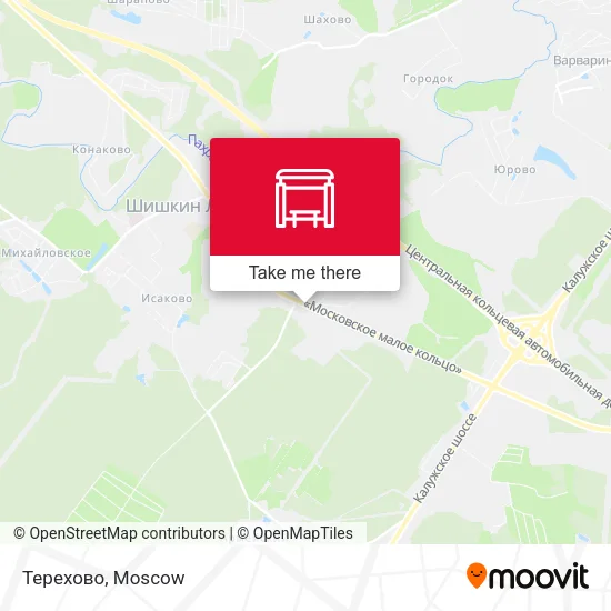 Терехово map