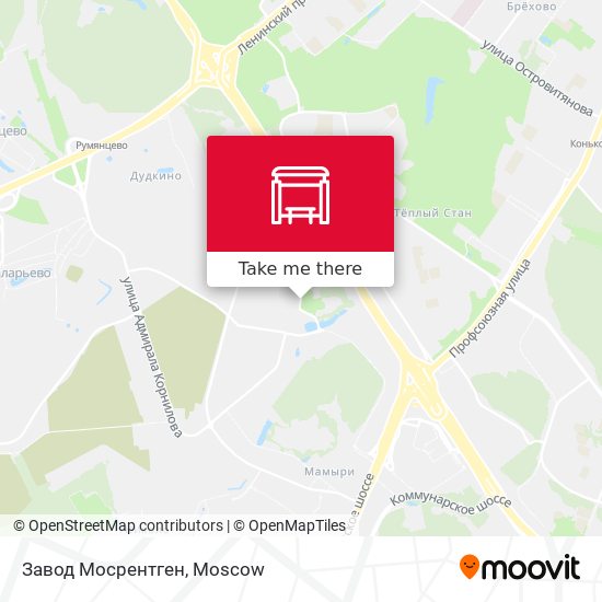 Завод Мосрентген map