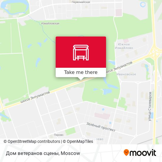 Дом ветеранов сцены map