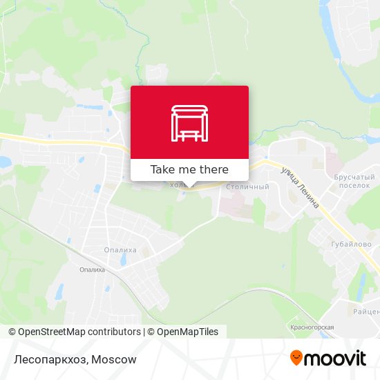 Лесопаркхоз map