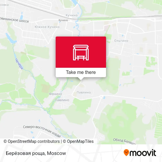 Берёзовая роща map