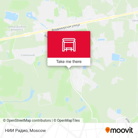 НИИ Радио map