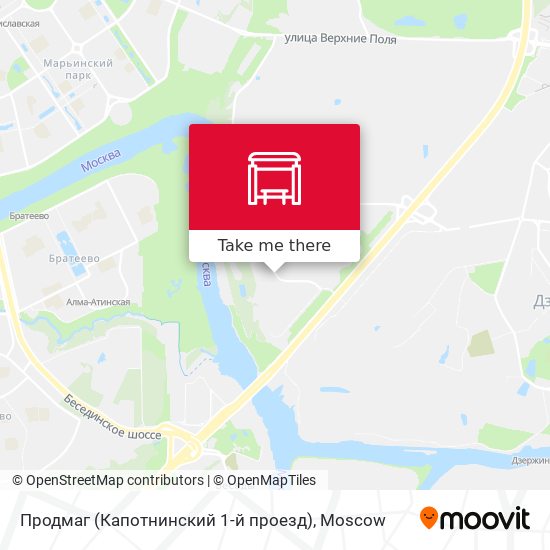 Продмаг (Капотнинский 1-й проезд) map