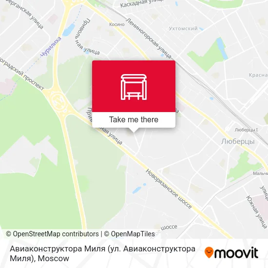 Авиаконструктора Миля (ул. Авиаконструктора Миля) map