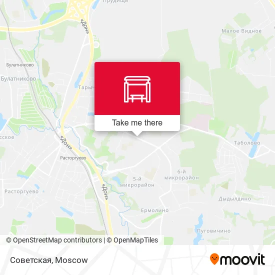 Советская map
