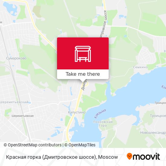 Красная горка (Дмитровское шоссе) map