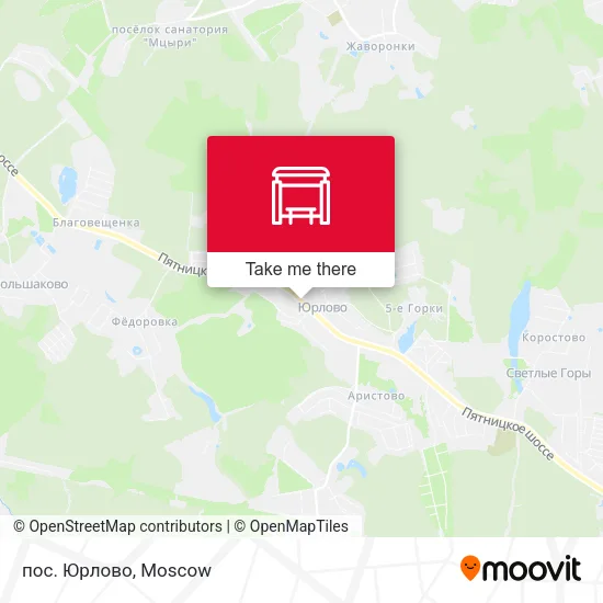 пос. Юрлово map