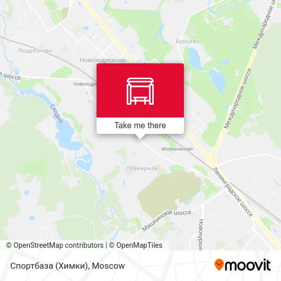 Спортбаза (Химки) map