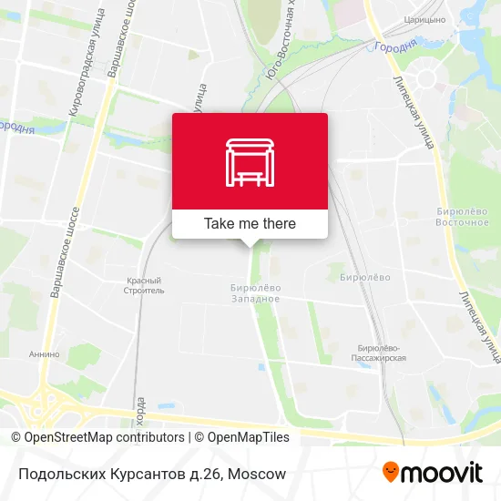 Подольских Курсантов д.26 map