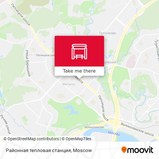 Районная тепловая станция map