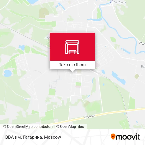 ВВА им. Гагарина map