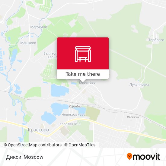 Дикси map