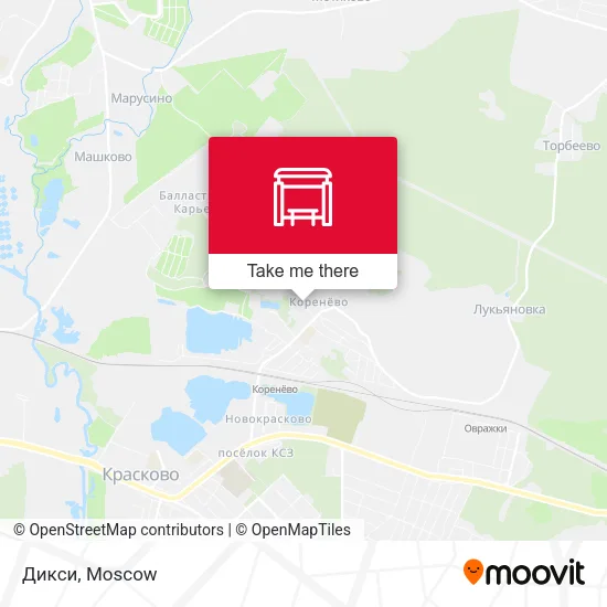 Дикси map