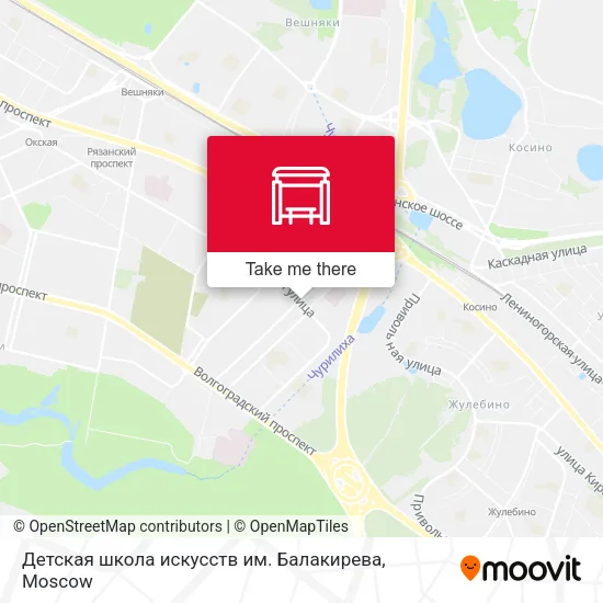 Детская школа искусств им. Балакирева map