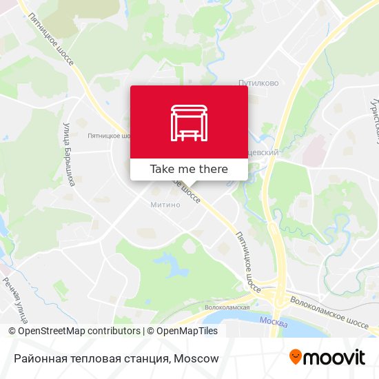 Районная тепловая станция map