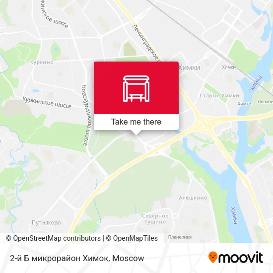 2-й Б микрорайон Химок map