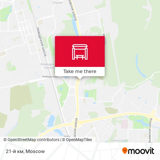 21-й км map