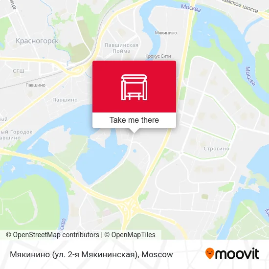 Мякинино (ул. 2-я Мякининская) map