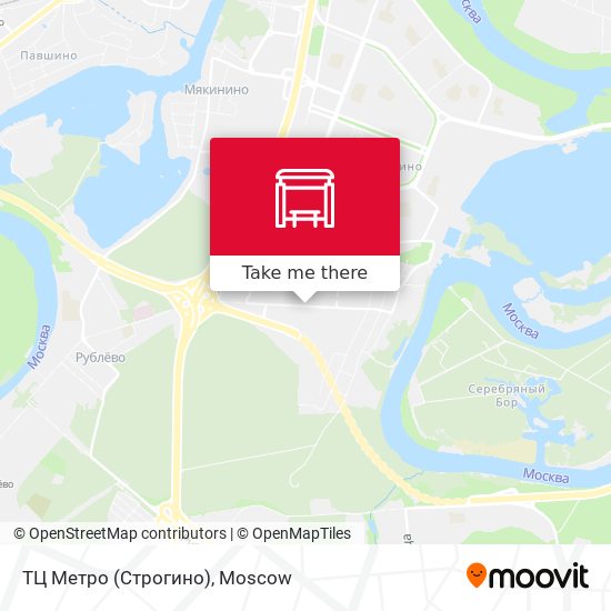 ТЦ Метро (Строгино) map