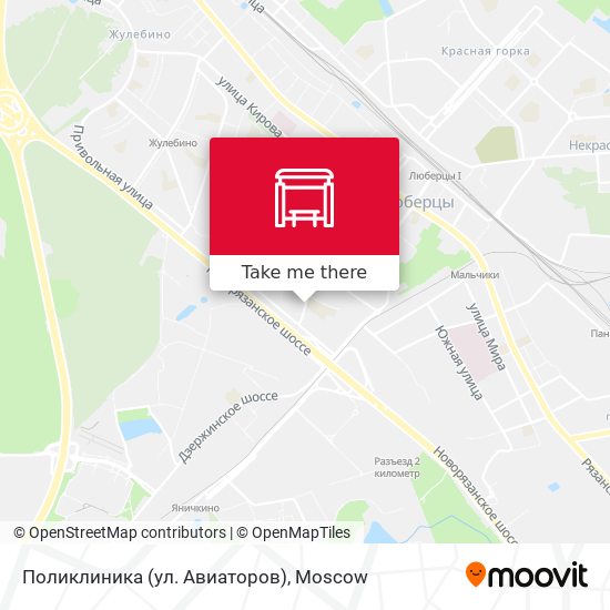 Поликлиника (ул. Авиаторов) map
