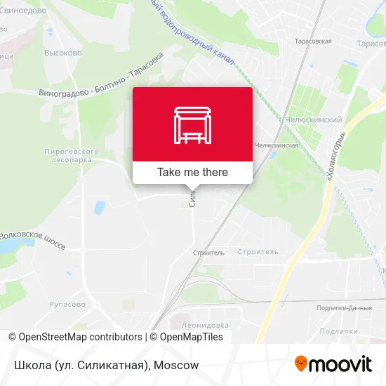 Школа (ул. Силикатная) map