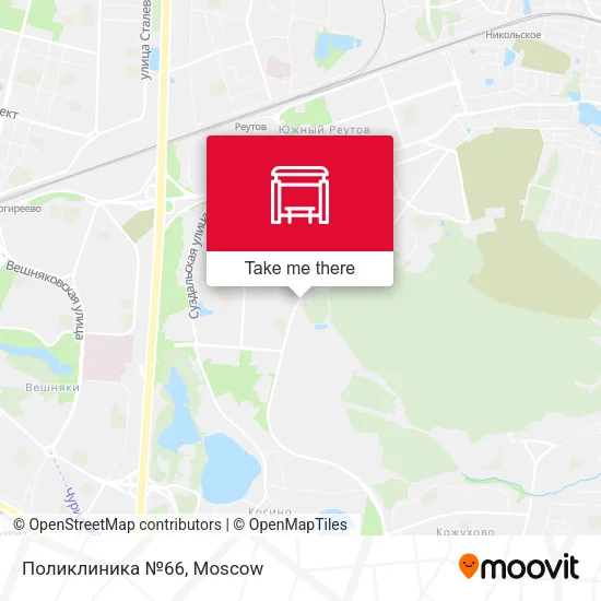 Поликлиника №66 map
