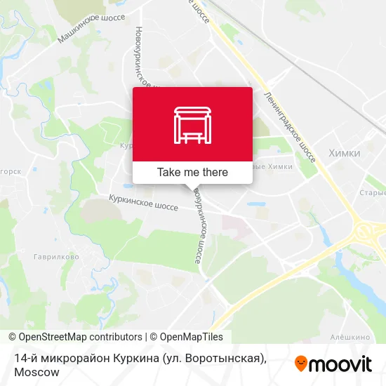14-й микрорайон Куркина (ул. Воротынская) map