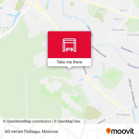 60-летия Победы map
