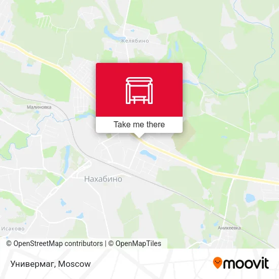 Универмаг map