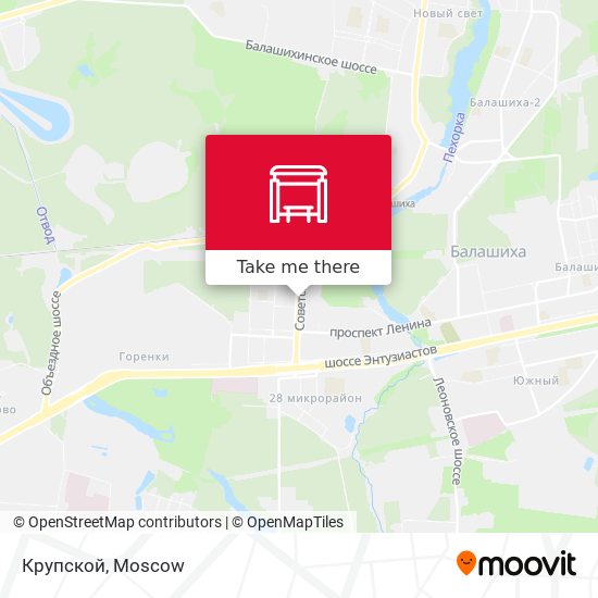 Крупской map
