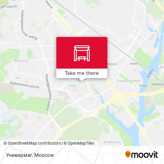 Универмаг map
