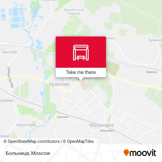 Больница map