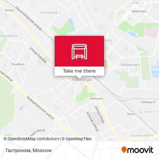 Гастроном map