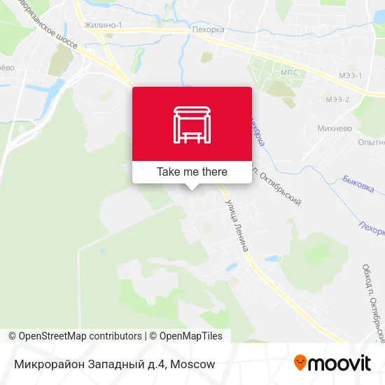 Микрорайон Западный д.4 map