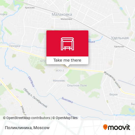 Поликлиника map