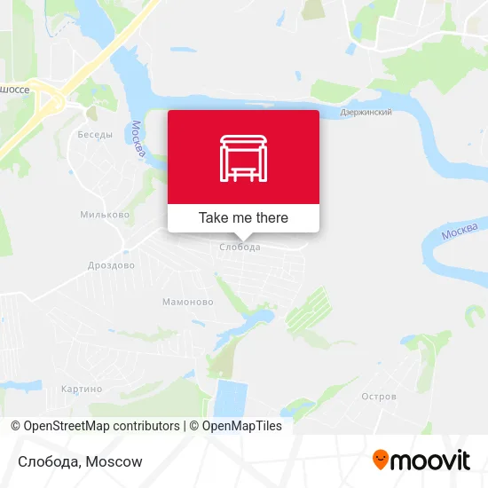 Слобода map