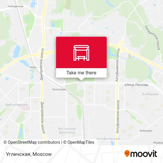 Угличская map