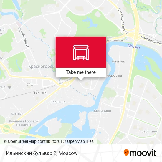 Ильинский бульвар 2 map