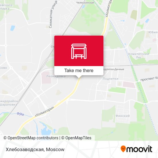 Хлебозаводская map