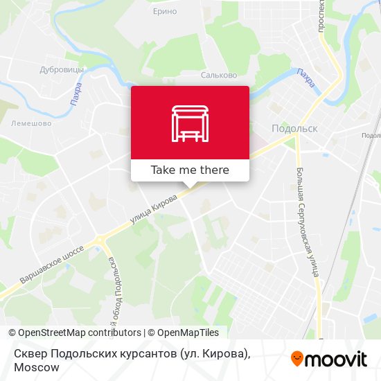 Сквер Подольских курсантов (ул. Кирова) map