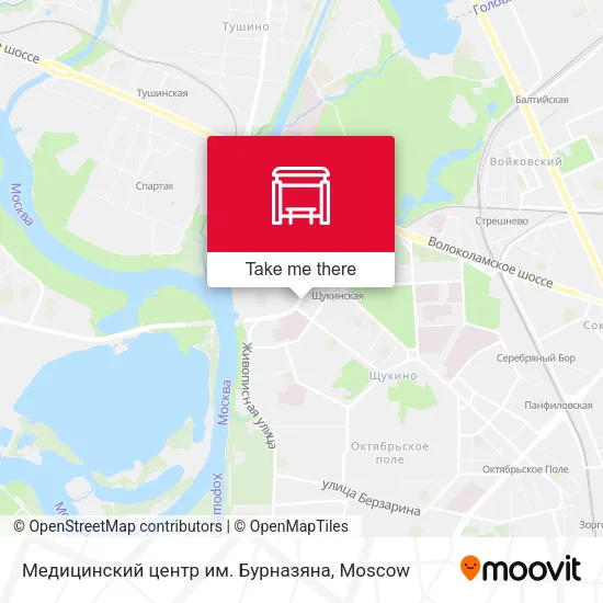 Медицинский центр им. Бурназяна map