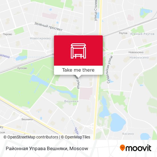 Районная Управа Вешняки map