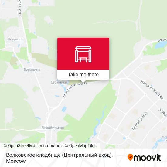 Волковское кладбище (Центральный вход) map