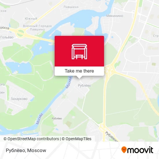 Рублёво map