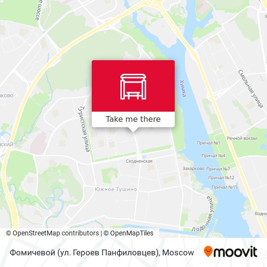 Фомичевой (ул. Героев Панфиловцев) map