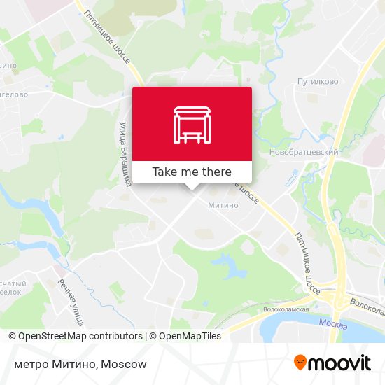 метро Митино map